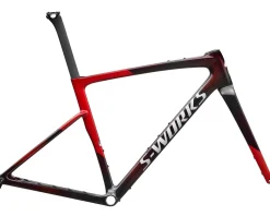 Specialized Gravel Bikes|Specialized Bikes|S-Works Crux 5 Frameset (Cayenne/Red Tint/White Metallic) (49cm)