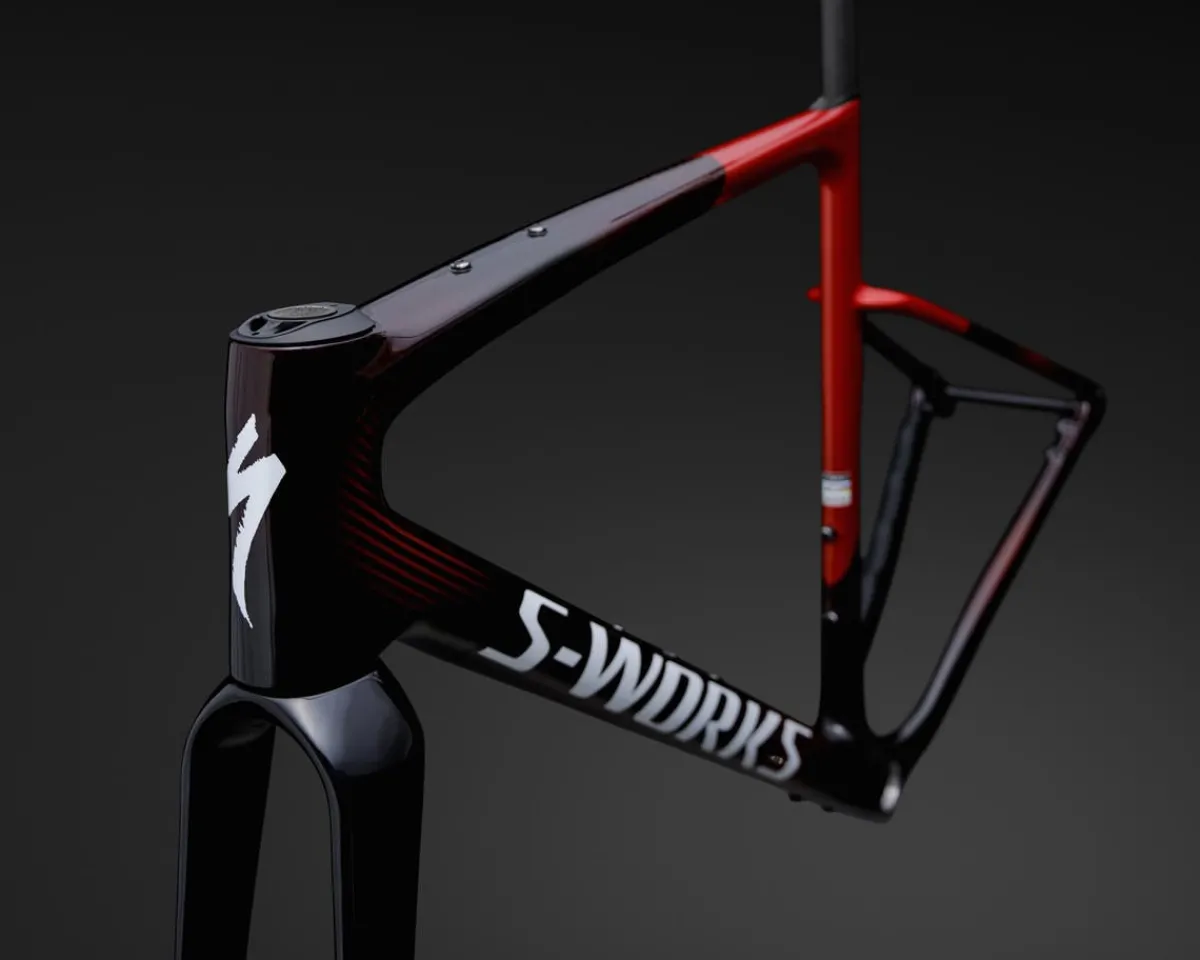 Specialized Gravel Bikes|Specialized Bikes|S-Works Crux 5 Frameset (Satin Carbon/Amethyst Frost) (56cm)