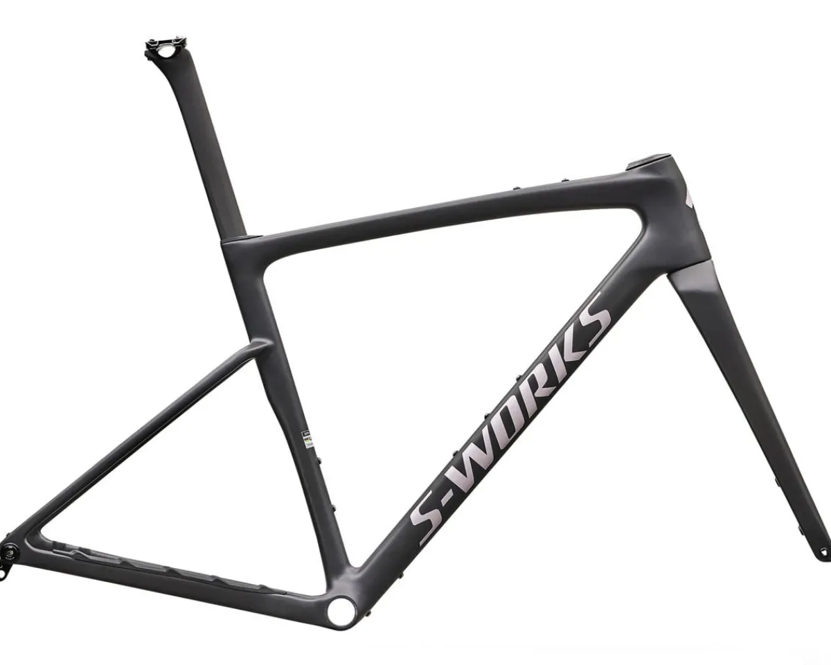 Specialized Gravel Bikes|Specialized Bikes|S-Works Crux 5 Frameset (Satin Carbon/Amethyst Frost) (56cm)
