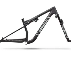 Specialized Frames|Mountain Bikes|S-Works Epic 9 Frameset (Satin Carbon/Metallic White Silver) (S)