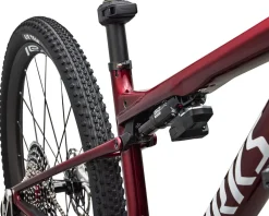 Specialized Mountain Bikes|Specialized Bikes|S-Works Epic 9 (Red Tint/ Red Reflex Pearl Edge Fade/White) (S)