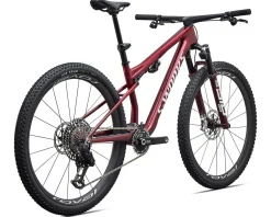 Specialized Mountain Bikes|Specialized Bikes|S-Works Epic 9 (Red Tint/ Red Reflex Pearl Edge Fade/White) (S)