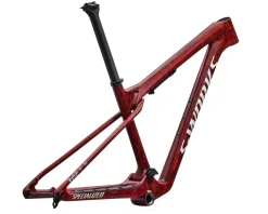 Specialized Frames|Mountain Bikes|S-Works Epic World Cup Frameset (Gloss Red/Metallic White Silver) (XS)