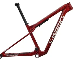 Specialized Frames|Mountain Bikes|S-Works Epic World Cup Frameset (Gloss Red/Metallic White Silver) (XS)