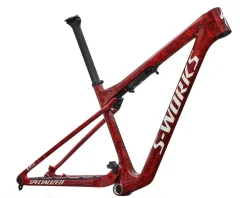 Specialized Frames|Mountain Bikes|S-Works Epic World Cup Frameset (Gloss Red/Metallic White Silver) (XS)