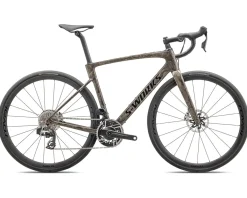 Specialized Road Bikes|Specialized Bikes|S-Works Roubaix SL8 (Gloss Taupe/Gunmetal Strata) (56cm) (SRAM Red AXS)
