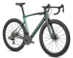 Specialized Road Bikes|Specialized Bikes|S-Works Roubaix SL8 (Carbon/Fjord Metallic Dust Dry Impasto Fade) (56cm) (SRAM Red AXS)