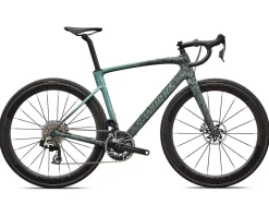 Specialized Road Bikes|Specialized Bikes|S-Works Roubaix SL8 (Carbon/Fjord Metallic Dust Dry Impasto Fade) (56cm) (SRAM Red AXS)