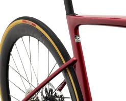 Specialized Road Bikes|Specialized Bikes|S-Works Tarmac SL9 (Gloss Ruby/White Silver Metallic) (54cm) (FACT 12r Carbon) (SRAM RED AXS)
