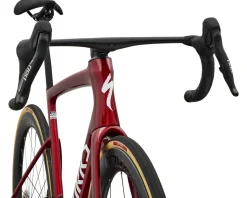 Specialized Road Bikes|Specialized Bikes|S-Works Tarmac SL9 (Gloss Ruby/White Silver Metallic) (54cm) (FACT 12r Carbon) (SRAM RED AXS)