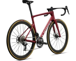 Specialized Road Bikes|Specialized Bikes|S-Works Tarmac SL9 (Gloss Ruby/White Silver Metallic) (54cm) (FACT 12r Carbon) (SRAM RED AXS)