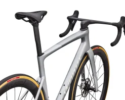 Specialized Road Bikes|Specialized Bikes|S-Works Tarmac SL9 (Satin Silver Dust/Gloss Chrome) (54cm) (FACT 12r Carbon) (SRAM RED AXS)