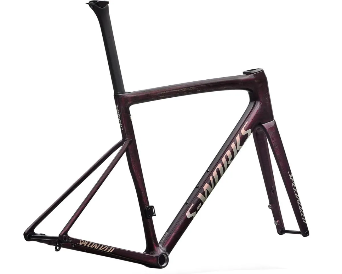 Specialized Frames|Road Bikes|S-Works Tarmac SL8 Frameset (Gloss Carbon/Bordeax/Nebula Metallic) (56cm)