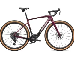 Specialized Gravel Bikes|E-Bikes|S-Works Turbo Creo 2 Carbon E-Bike (Gloss Bordeaux Metallic) (49cm)
