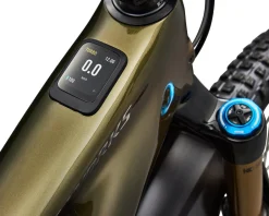 Specialized Mountain Bikes|E-Bikes|S-Works Turbo Levo 4 Carbon E-Bike (Laurel Green/Burnt Gold/Chrome) (S2)