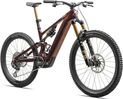 Specialized Mountain Bikes|E-Bikes|S-Works Turbo Levo 4 Carbon E-Bike (Red Pearl/Black/White Silver) (S2)