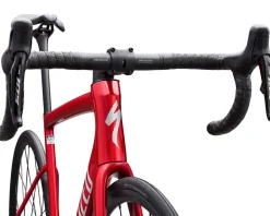 Specialized Road Bikes|Specialized Bikes|Tarmac SL8 Comp (Gloss Red Tint Over Silver Dust) (58cm) (Shimano 105 Di2)