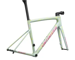 Specialized Frames|Road Bikes|Tarmac SL8 Frameset (Satin Ion Metallic/Sea Foam Strata/Rebel Pink) (10r)