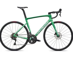 Specialized Road Bikes|Specialized Bikes|Tarmac SL7 Sport (Gloss Oasis Tint Over Silver Dust/White) (56cm) (Shimano 105)