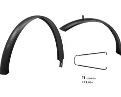 Specialized Racks, Fenders, & Trailers|2023 Tero X 5.0 & 6.0 Front & Rear Fender Set (Black) (29/27.5") (Alloy) (w/Hardware)