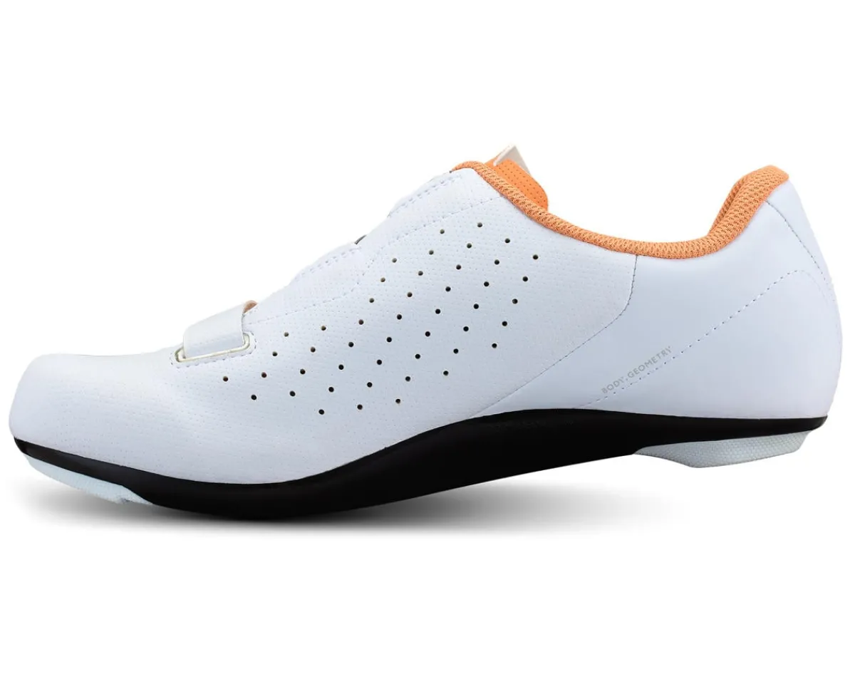 Specialized Shoes|Women'S|Torch 1.0 Road Shoes (White/Cantaloupe) (37)