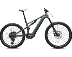 Specialized Mountain Bikes|E-Bikes|Turbo Levo 4 Alloy E-Bike (Satin Cypress Metallic/Dark Moss Green) (S4)