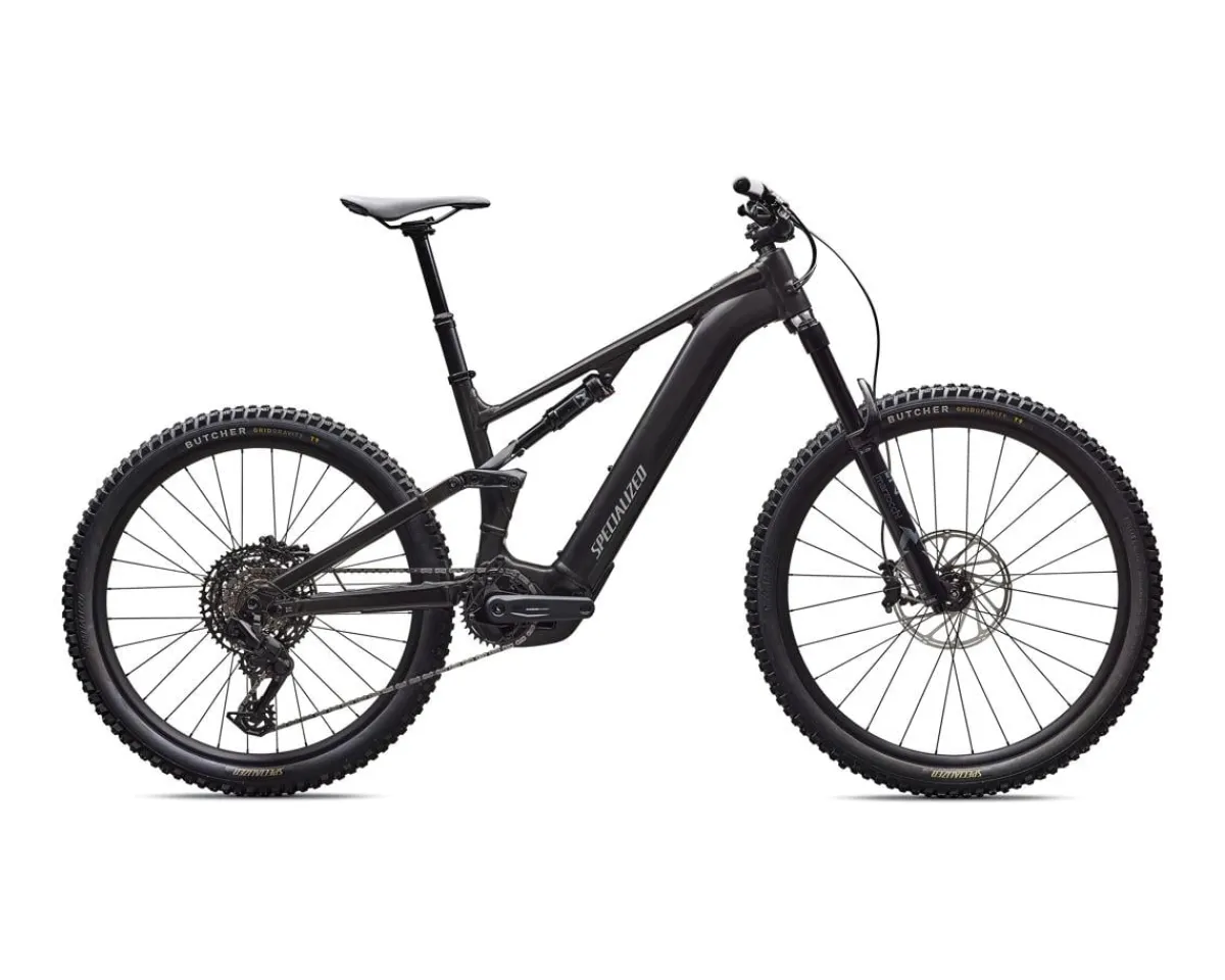 Specialized Mountain Bikes|E-Bikes|Turbo Levo 4 Alloy E-Bike (Gloss Metallic Obsidian/Silver Dust) (S2)