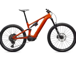 Specialized Mountain Bikes|E-Bikes|Turbo Levo 4 Comp Carbon E-Bike (Orange Tint Over Silver/Dark Navy) (S3)