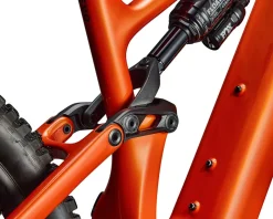 Specialized Mountain Bikes|E-Bikes|Turbo Levo 4 Comp Carbon E-Bike (Orange Tint Over Silver/Dark Navy) (S3)
