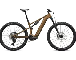 Specialized Mountain Bikes|E-Bikes|Turbo Levo R Comp E-Bike (Satin Burnt Gold/Sandstone Metallic) (S3)