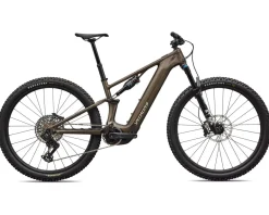 Specialized Mountain Bikes|E-Bikes|Turbo Levo R Comp E-Bike (Gloss Gunmetal/White Mountains) (S1)