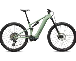 Specialized Mountain Bikes|E-Bikes|Turbo Levo R Expert (Satin Pistachio/Dark Moss Green) (S3)