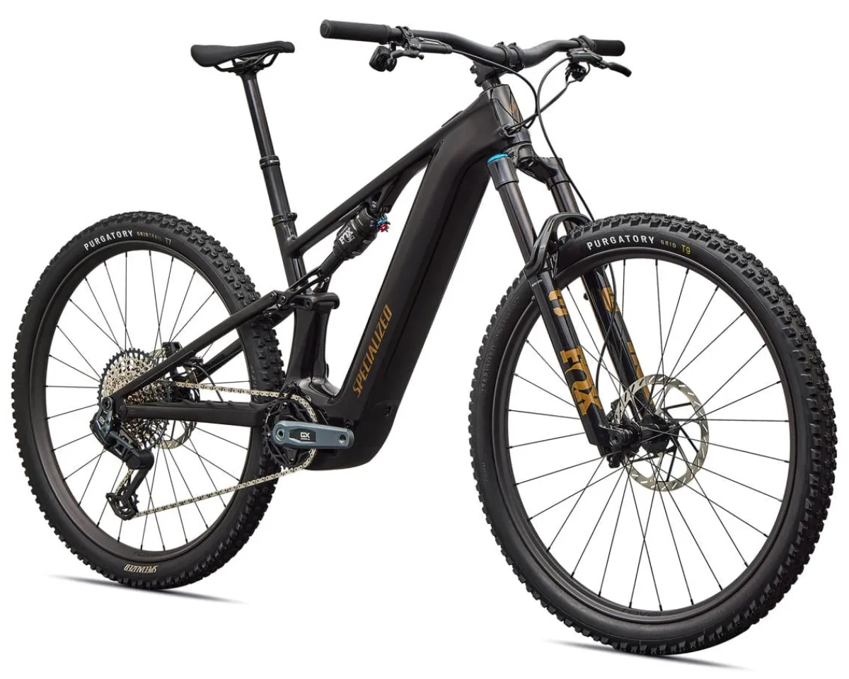 Specialized Mountain Bikes|E-Bikes|Turbo Levo R Expert (Gloss Carbon/Burnt Gold Metallic) (S1)
