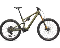 Specialized Mountain Bikes|E-Bikes|Turbo Levo SL 2 Pro Carbon E-Bike (Laurel Green/Orange Zest) (S5)