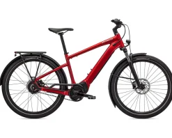 Specialized Road Bikes|E-Bikes|Turbo Vado 3.0 IGH E-Bike (Red Tint/Silver Reflective) (S) (2022) (Enviolo Internal Gear Hub) (Shipping Available)