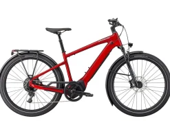 Specialized E-Bikes|Lifestyle Bikes|2022 Turbo Vado 5.0 (Red Tint/Silver Reflective) (S)