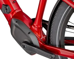 Specialized E-Bikes|Lifestyle Bikes|2022 Turbo Vado 5.0 (Red Tint/Silver Reflective) (S)