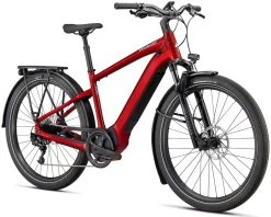 Specialized E-Bikes|Lifestyle Bikes|2022 Turbo Vado 5.0 (Red Tint/Silver Reflective) (S)