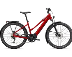 Specialized E-Bikes|Lifestyle Bikes|2022 Turbo Vado 3.0 Step-Through (Red Tint/Silver Reflective) (XL)