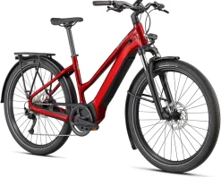 Specialized E-Bikes|Lifestyle Bikes|2022 Turbo Vado 3.0 Step-Through (Red Tint/Silver Reflective) (XL)