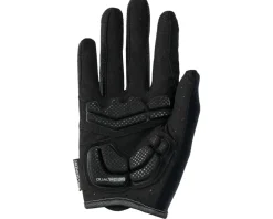 Specialized Clothing Accessories|Women'S|Women's Body Geometry Dual-Gel Long Finger Gloves (Black) (M)