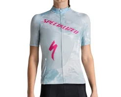 Specialized Women'S|Jerseys|Women's Foundation Graphic Short Sleeve Jersey (Sea Foam/Rebel Pink) (S)