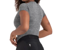 Specialized Clothing Sale|Women'S|Women's Seamless Short Sleeve Base Layer (Heather Grey) (XS)