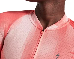 Specialized Women'S|Jerseys|Women's SL Air Distortion Short Sleeve Jersey (Vivid Coral) (S)