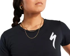 Specialized Casual Clothing|Women's S-Logo Short Sleeve T-Shirt (Black) (S)