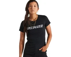 Specialized Casual Clothing|Women's Wordmark Short Sleeve T-shirt (Black) (XS)