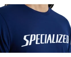 Specialized Clothing Sale|Casual Clothing|Wordmark Short Sleeve Tee (Deep Marine Blue) (S)