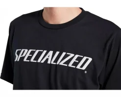 Specialized Clothing Sale|Casual Clothing|Wordmark Short Sleeve Tee (Black) (S)