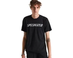 Specialized Clothing Sale|Casual Clothing|Wordmark Short Sleeve Tee (Black) (S)