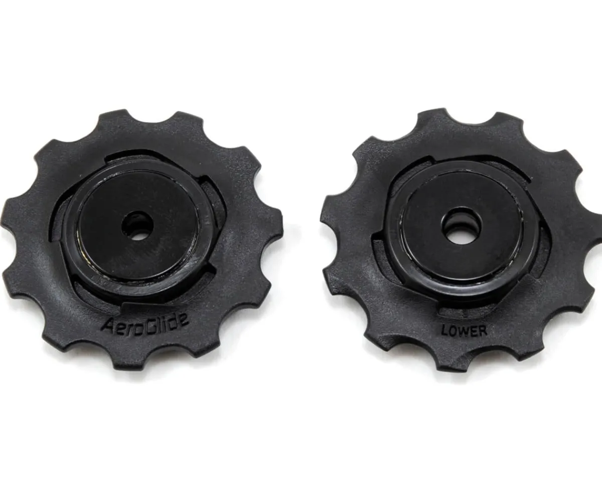 SRAM Derailleurs & Parts|Aeroglide Ceramic Bearing Pulleys (Black) (10/11 Speed)